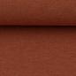 Preview: Melierter Baumwolljersey Terracotta 1714 der Serie Vanessa in Nahaufnahme